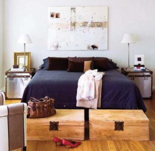 Get Creative! 7 Ideas for Unconventional and Repurposed Bedside Tables Image